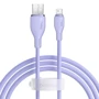 Кабель Baseus USB Cable to Lightning Pudding Series Fast Charging 2.4A 1.2m Purple (P10355700511-00)