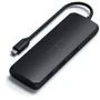 Адаптер Satechi Adapter Aluminum USB-C to USB-C+2xUSB+HDMI+SSD кишеня Black (ST-UCHSEK)