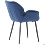 Кресло AMF Alphabet L black/royal blue (547268): Тип Кухонные