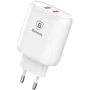 Зарядное устройство Baseus Wall Charger 2xUSB Quick Charge 3.0 23W White (CCALL-AG02)
