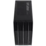 Корпус AEROCOOL PGS Klaw (Black): Материал передней панели пластик