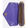 Жіноча сумка-сетчел GUESS RETOUR TOP HANDLE FLAP фіолетова (HWCC8664200-VIO): Країна виробник США