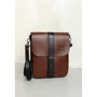 Мужская сумка планшет The Wings коричневая (TW-Mini-bag-kon-black-ksr): Пол Мужской