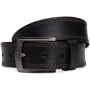 Чоловічий ремінь Borsa Leather чорний (v1gench5)