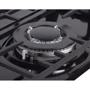 Варильна поверхня Perfelli HGM 41627 BL: Кількість конфорок 3