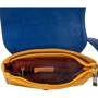 Женская сумка почтальонка Laskara разноцветная (LK-10245-blue-yellow): Тип Сумки