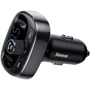 Автомобильное зарядное устройство + FM-трансмиттер Baseus T-Typed MP3 Car Charger Black (CCALL-TM01)