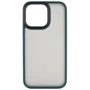 Чехол для iPhone Mobile Case TPU+PC Metal Buttons Green for iPhone 15 Pro Max