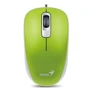 Мышь Genius DX-110 USB Green (31010116105): Интерфейс подключения проводная USB