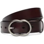 Женский ремень Borsa Leather коричневый (CV1ZK-002-coffee)