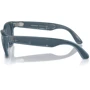 Смарт-окуляри Ray-Ban Meta Wayfarer Matte Jeans Frame - Dusty Blue Lenses size L (RW4006 67552V 53-22) фото 5