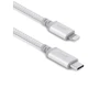 Кабель Moshi Cable USB-C to Lightning Integra 1.2m Jet Silver (99MO084105): Тип USB-C - Lightning