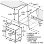 Духова шафа електрична Bosch HBG7784B1: Об'єм, л 71
