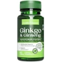 Earth‘s Creation Ginkgo and Ginseng Гинкго билоба и женьшень 60 таблеток