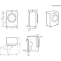 Стиральная машина Electrolux EW6S5R26W: Тип загрузки фронтальная