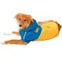 Дождевик Flamingo Raincoat 2in1 для собак 48 см жёлто-голубой (45484): Длина спины 48 см