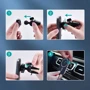 Держатель Choetech Car Holder Air Vent MagSafe 15W Black (T200-F) for iPhone 16 I 15 I 14 I 13 I 12 series  фото 8