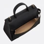 Женская сумка тоут Furla Meraviglia S Top Handle черная (WB00363-BX0041-O6000): Фактура Зернистая, Матовая