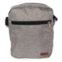 Мужская сумка планшет DNK Leather серая (Classic bag col. 07)
