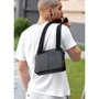 Мужская сумка через плечо Sambag Makros черная (70103101): Страна производитель Украина
