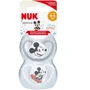 Пустышка Nuk Space Mickey размер 1 Белая/Серый 2 шт. (3952414): Возраст с рождения