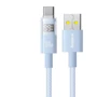 Кабель Baseus USB Cable to USB-C Display 2 Fast Charging Data 100W 1m Blue (P10382701311-00): Тип USB Cable - USB-C