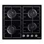 Варочная поверхность газовая Borgio 6190-15 Black Glass