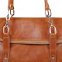 Жіноча сумка тоут Laskara коричнева (LK10201-cognac): Стиль Повсякденний (Casual)