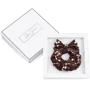 Шоколад черный Laviva Chocolate Dark chocolate "Dark Wreath" Венок с цукатами 73% 80 г (UA-0028): Вес, г 80