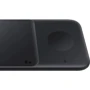 Зарядний пристрій Samsung Wireless Charger Duo (with TA) Black for Smartphones and Galaxy Watch (EP-P4300TBRGRU) фото 4