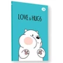 Блокнот Funny white bear А5 синий