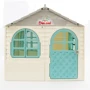 Игровой Домик со шторками Doloni Toys 02550/5 Бело-Бирюзовый фото 8