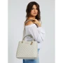 Женская сумка тоут Guess Illy Society Satchel светло-серая (HWVG7970060-GRY): Тип Сумки