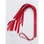 Флогер S&M Fancy Leather Floger Red