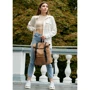 Жіночий рюкзак Sambag RollTop Milton коричневий (24211069): Фактура Тканая, Матовая