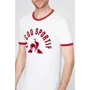 Футболка Le Coq Sportif ESS TEE SS N3 M 2021263-LCS 46 біла з принтом: Країна виробник Китай