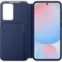Чехол для телефонов Samsung Smart View Wallet Case Blue (EF-ZS721CLEGWW) for Samsung S721 Galaxy S24 FE: Материал поликарбонат и полиуретан