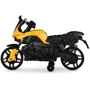 Детский электромотоцикл 2 колесный Bambi Racer желтый (M 4080EL-6): Вид мотоцикл