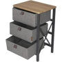 Комод раскладной Bo-Camp Hamlets 60x41x32 см Grey/Brown (DAS302573) фото 1