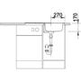 Blanco Tipo 45s Compact 513441 (сталь): Количество чаш 1