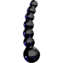 Анальная пробка Icicles No 66 Black, 12x3.5 см, черный