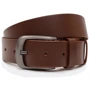 Мужской ремень Borsa Leather коричневый (V1125FX07-brown)