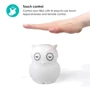 Ночник силиконовый BBluv Hibu, белый (B0154): Особенности Автоотключение