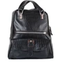 Жіночий рюкзак Laskara чорний (LK-DM229-croco-black): Стать жіночий