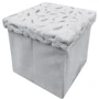Тумба-пуф раскладной Stenson 35х35х5 см (WHW78743-10 white): Производитель Stenson