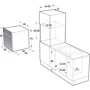 Духова шафа електрична Gorenje GP898X: Потужність підключення, Вт 3400