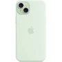 Чехол для iPhone Apple iPhone 15 Plus Silicone Case with MagSafe - Soft Mint (MWNG3ZM/A): Тип чехла накладка на заднюю часть