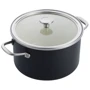 Кастрюля KitchenAid Steel Core 24 см 6 л матовый черный (CC006001-001)