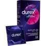 Презервативы латексные со смазкой DUREX № 12 Dual Extase