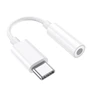 Кабель Hoco Adapter Type-C to 3.5mm LS35 Female 8cm White: Длина 0.08 м